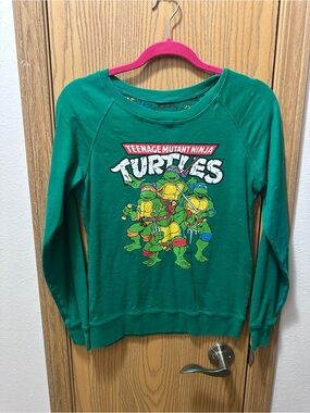 Teenage Mutant Ninja Turtles Green Graphic Sweatshirt